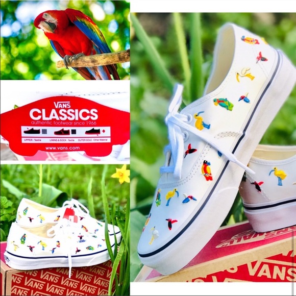 Vans Shoes - SOLD Kids List NWT RARE Vans Bird Embroidered